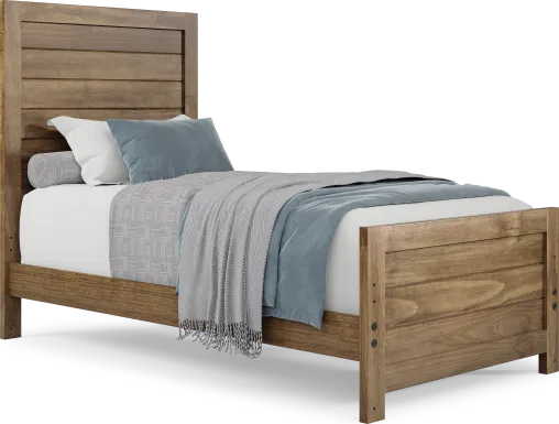 Kids Creekside 2.0 Chestnut Twin Panel Bed