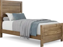 3 pc twin panel bed