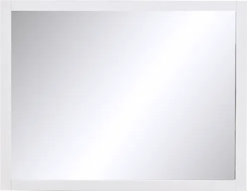 Barringer Place White Mirror