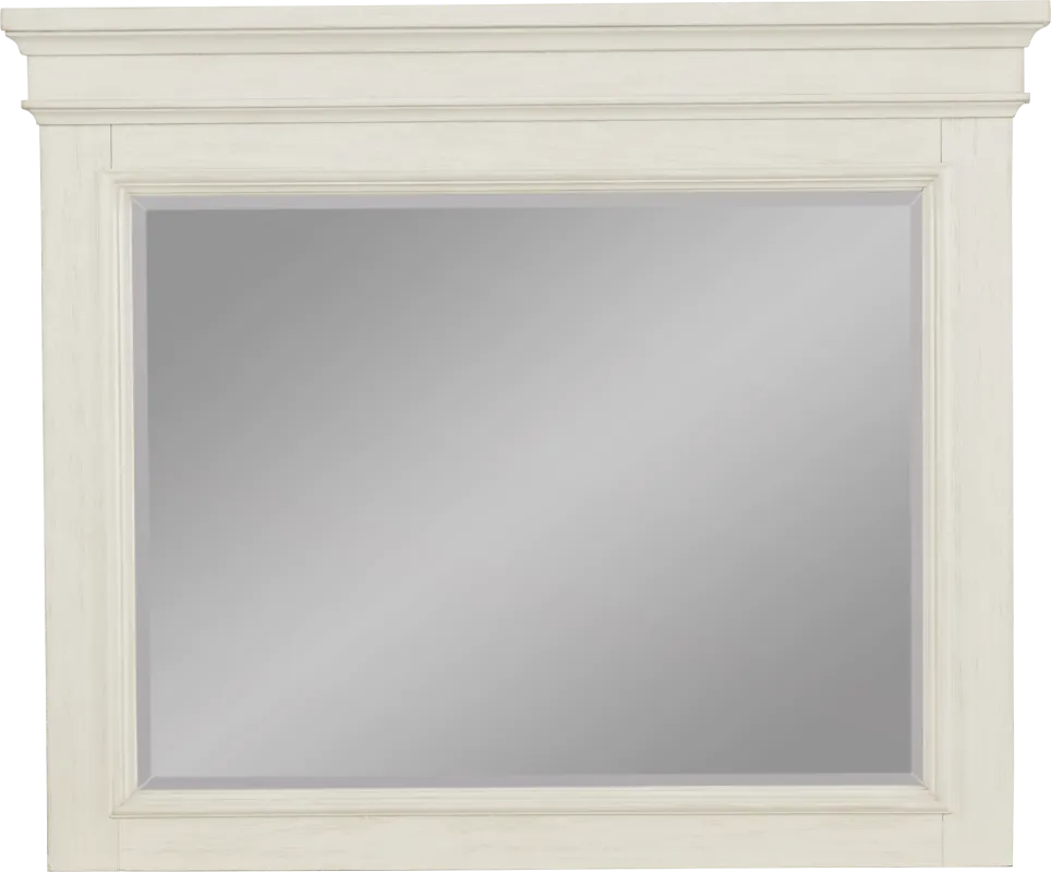Lake Town Off-White Mirror
