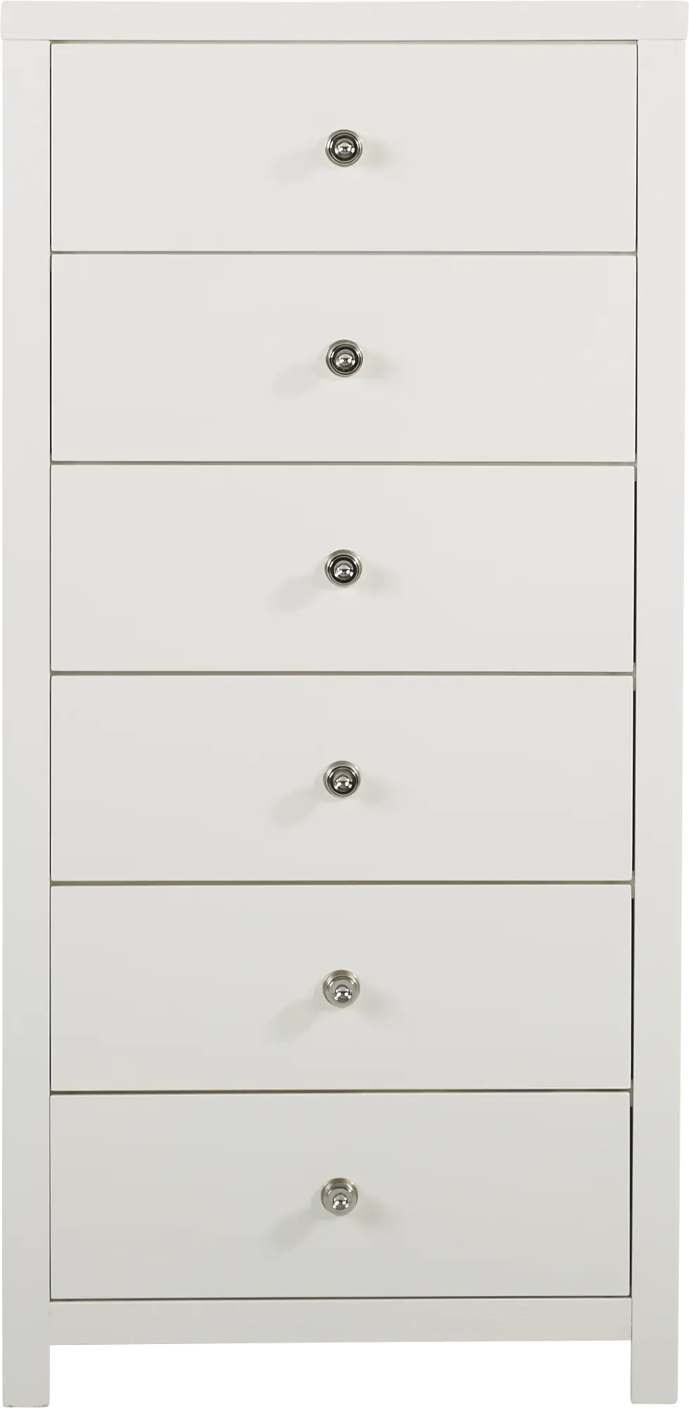 Barringer Place White Tall Chest