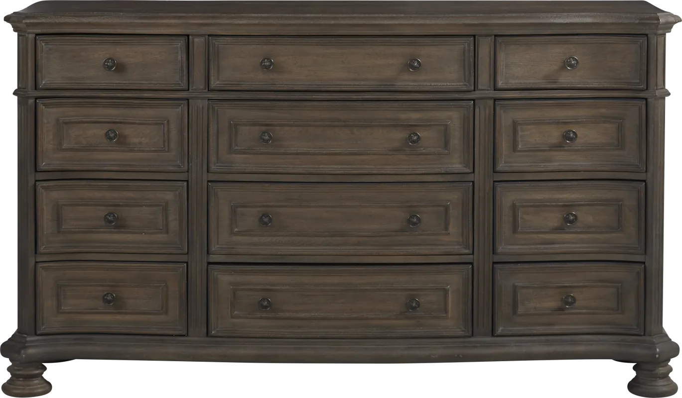 Armitage Dark Brown Mirror