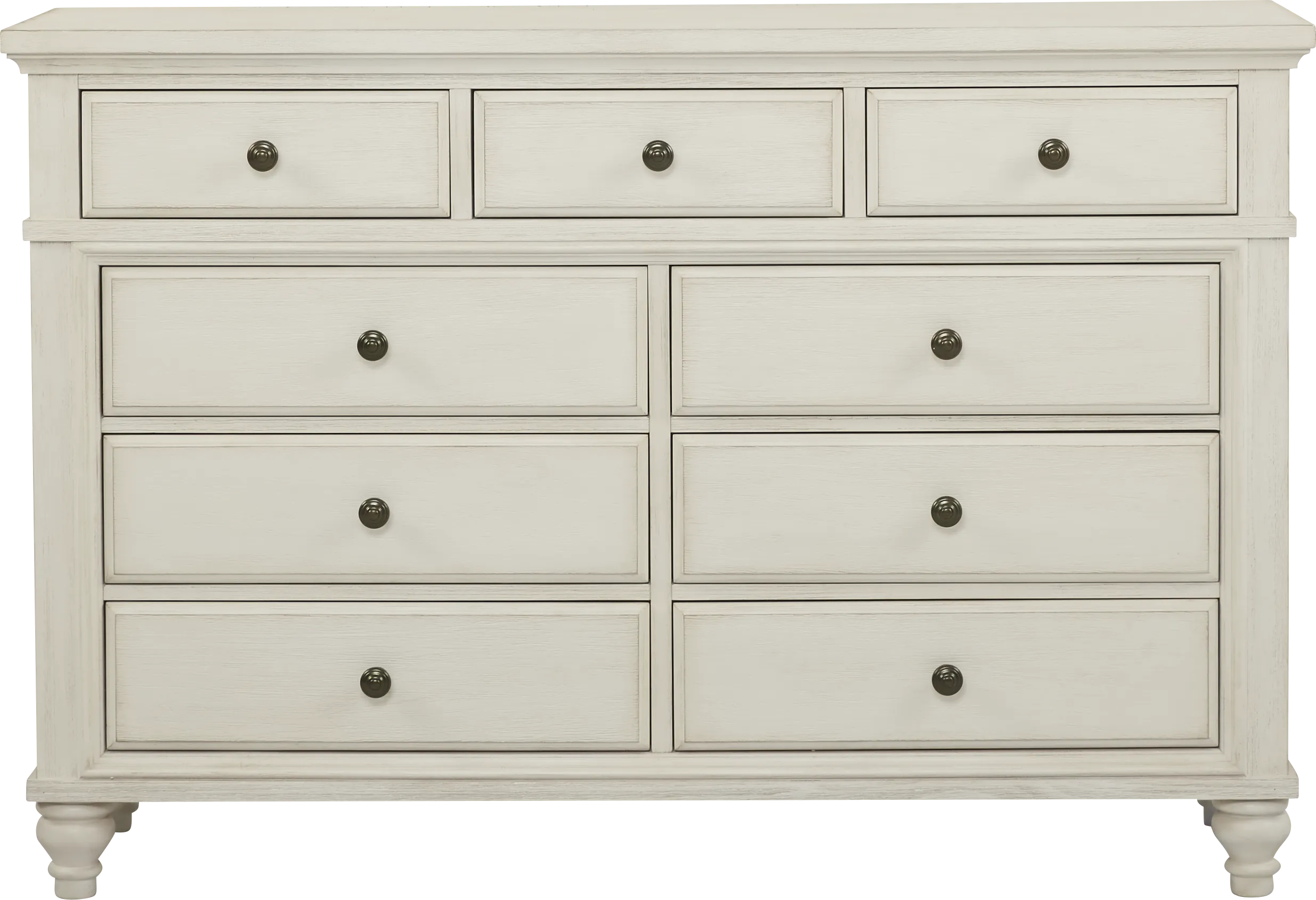 Lake Town Off-White 5 Pc Queen Panel Bedroom - Thumbnail - Image 5