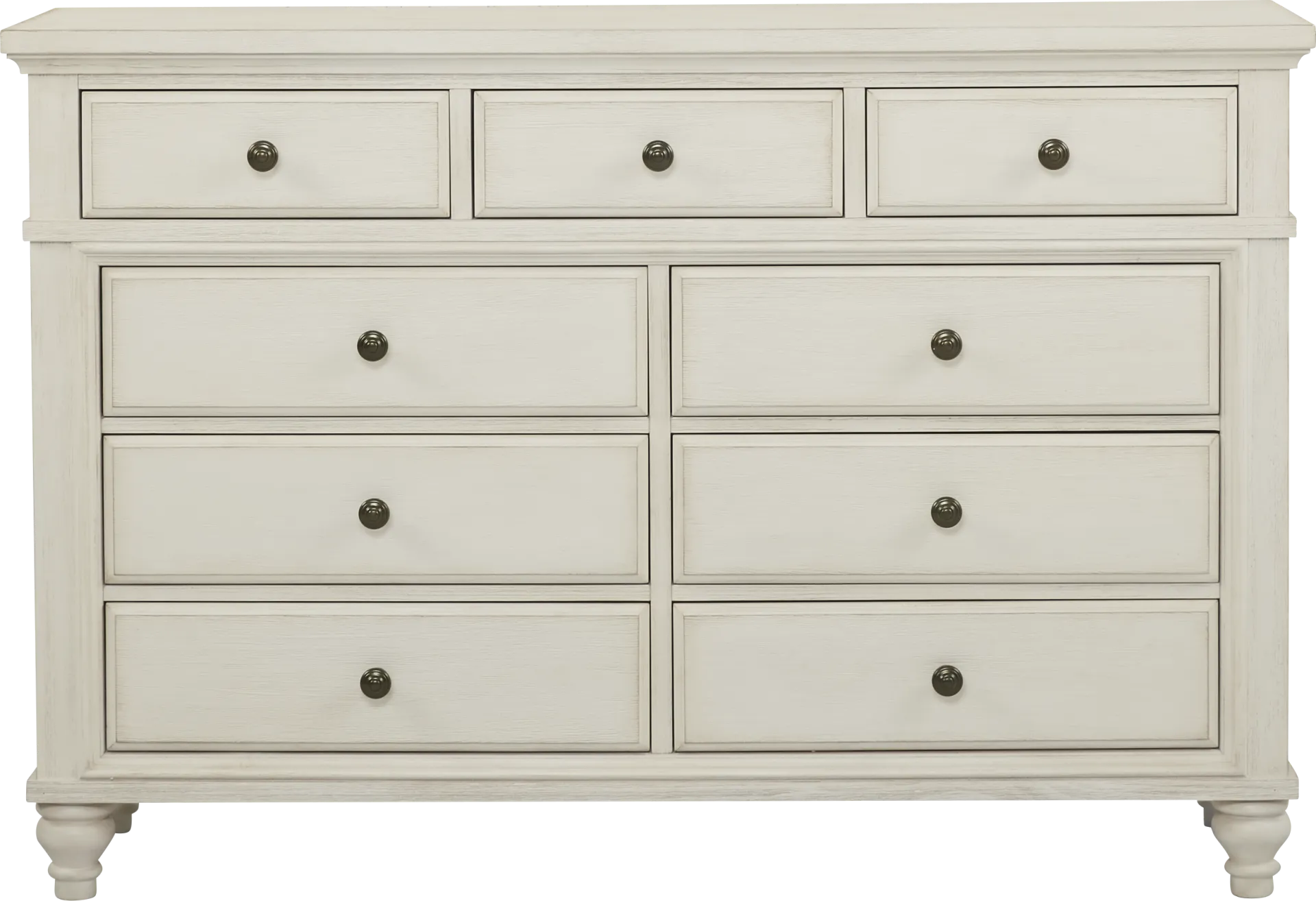 Lake Town Off-White 7 Pc Queen Panel Bedroom - Image 5