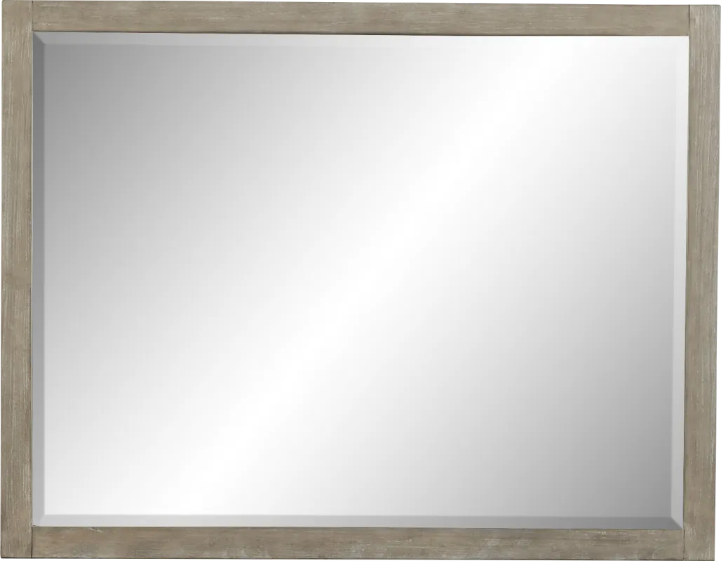 Barringer Place Gray Mirror
