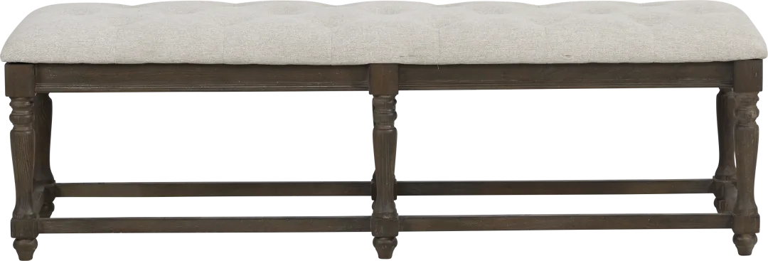 Armitage Dark Brown Bench