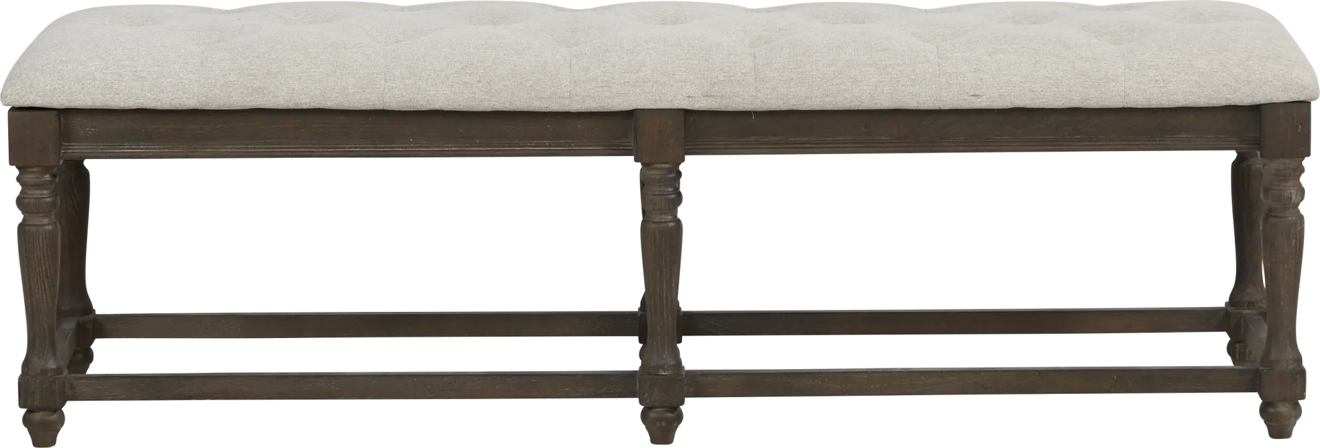 Armitage Dark Brown Bench - Image 1