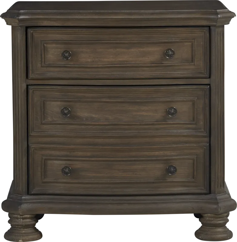 Armitage Dark Brown Nightstand