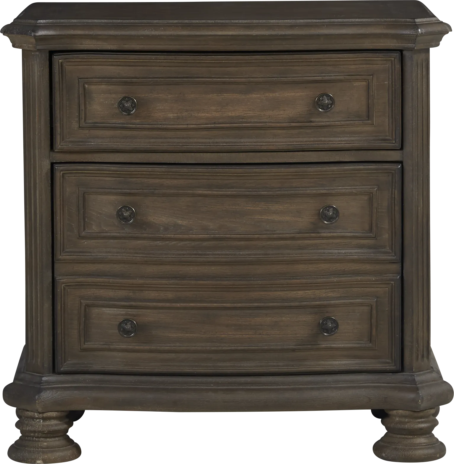 Armitage Dark Brown 5 Pc King Upholstered Bedroom - Image 8