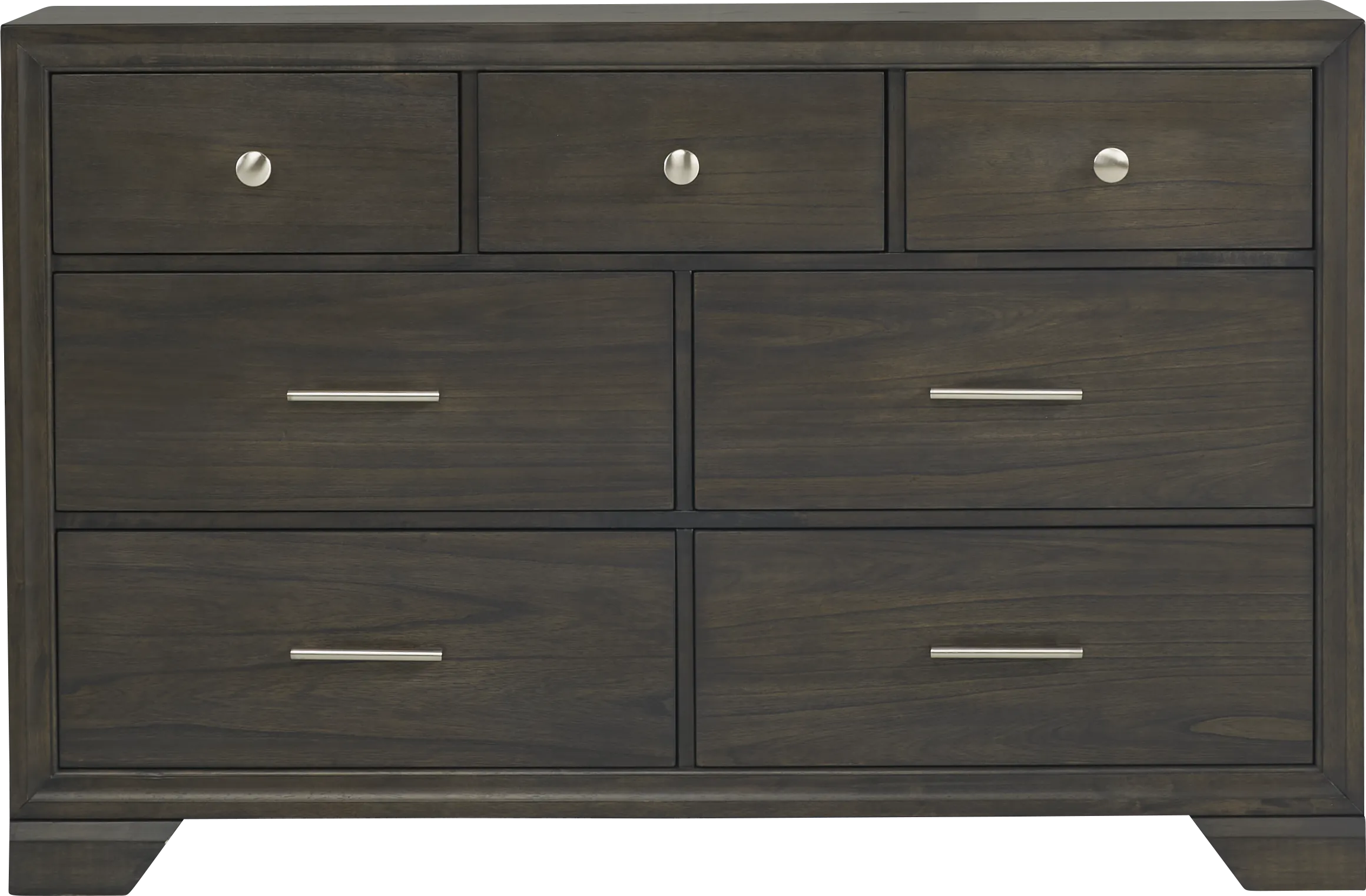 Beckwood Gray 7 Pc King Upholstered Sleigh Bedroom - Thumbnail - Image 5