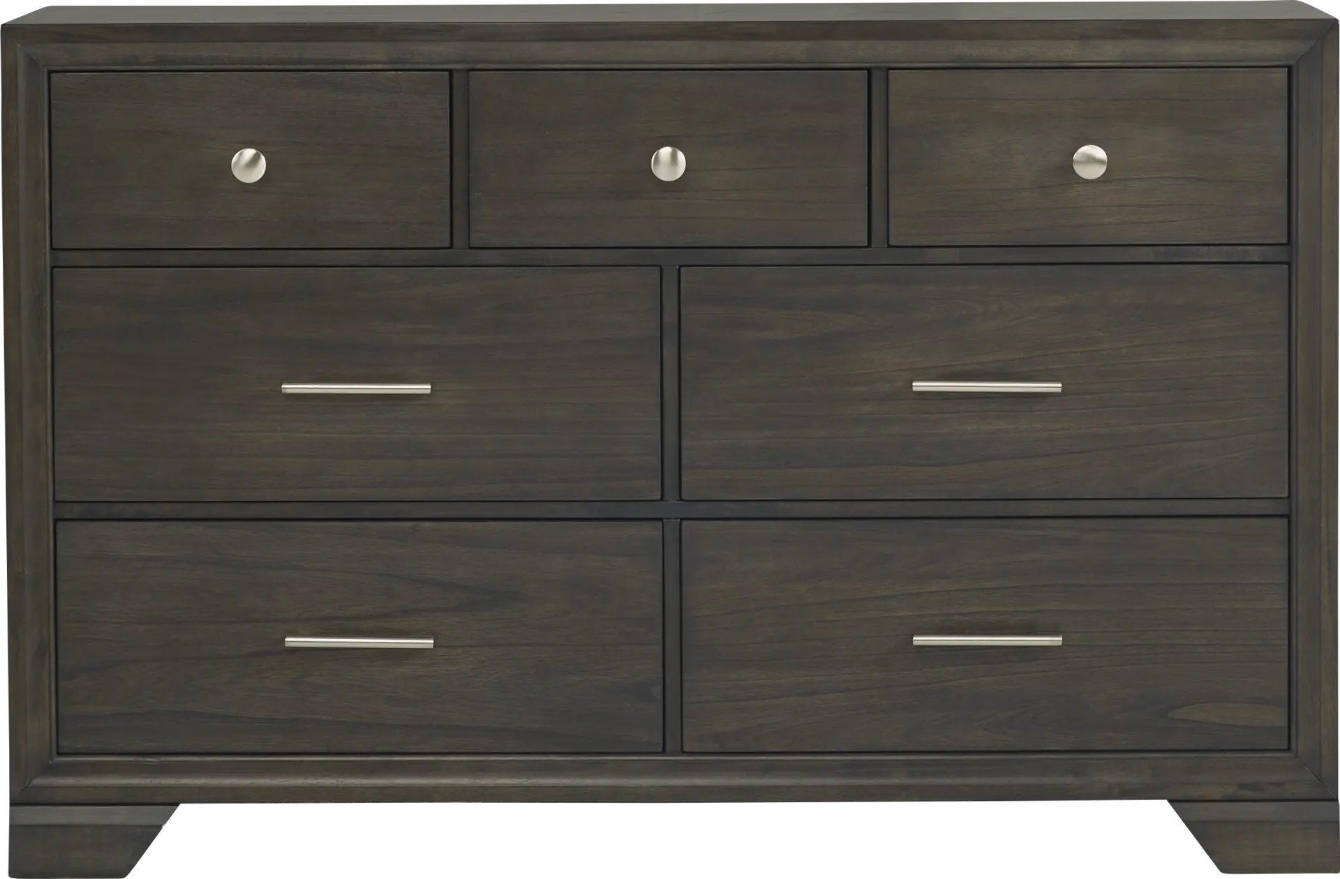 Beckwood Gray 7 Pc King Upholstered Sleigh Bedroom - Image 5