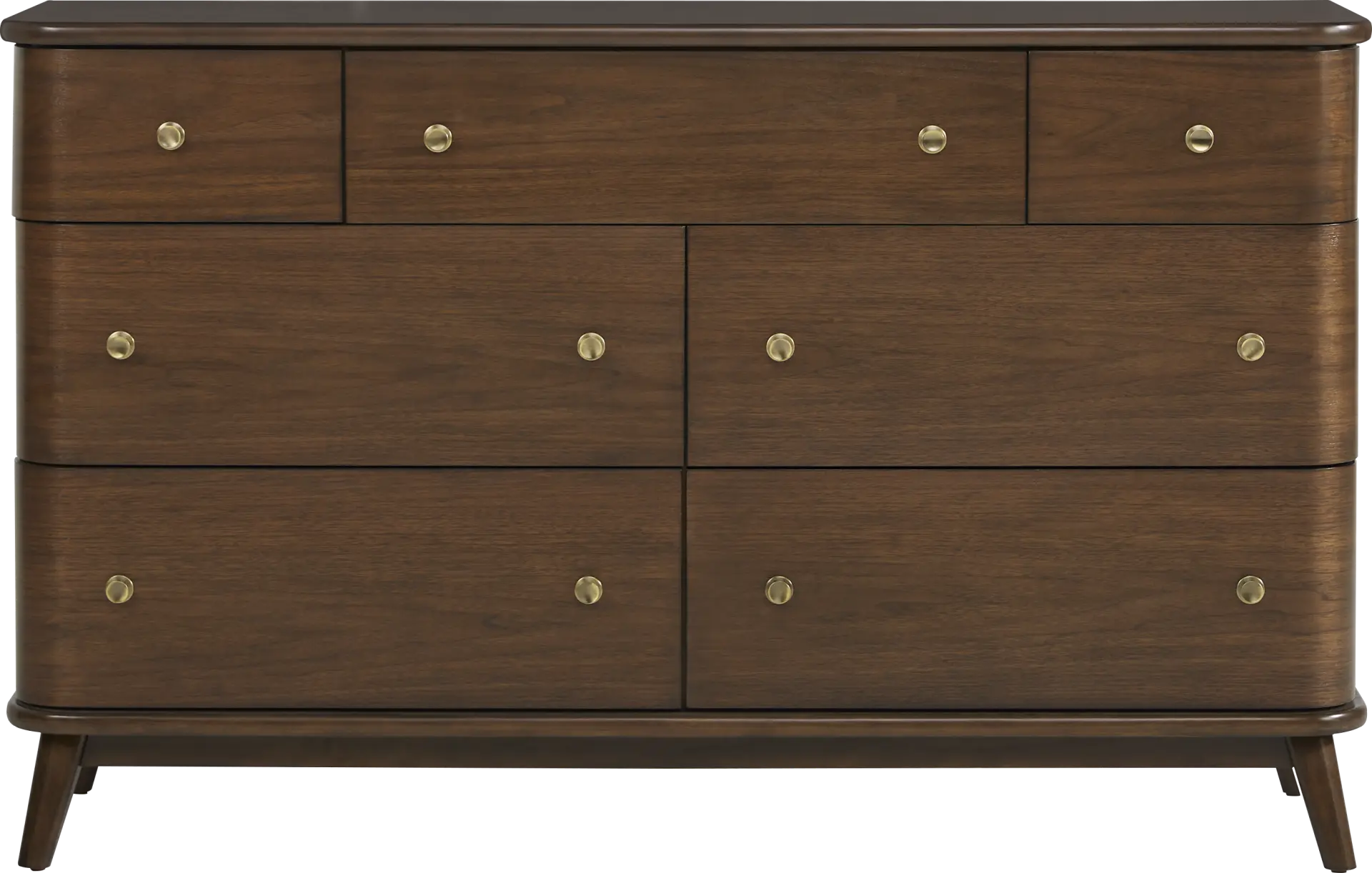 Devon Loft Walnut Finish Dresser
