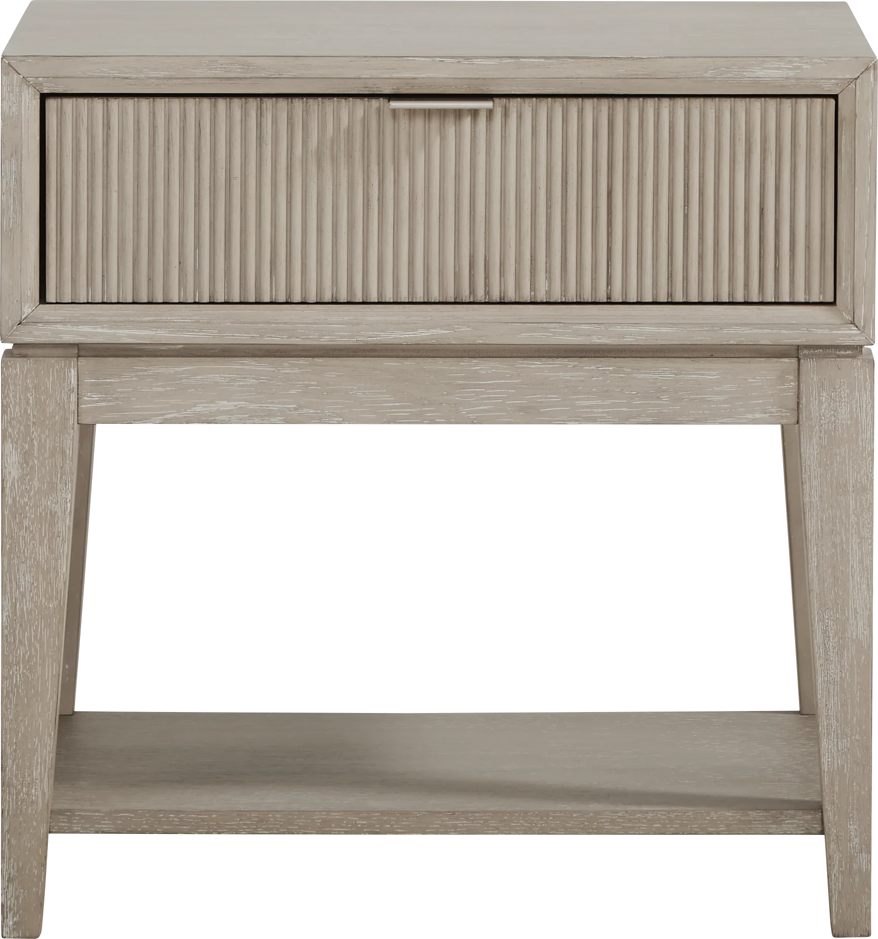 Bellante Gray One Drawer Nightstand - Image 1
