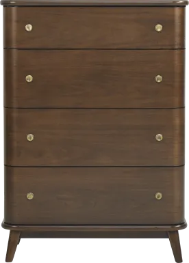 Devon Loft Walnut Finish Chest