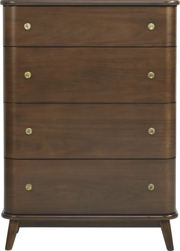 Devon Loft Walnut Finish Chest