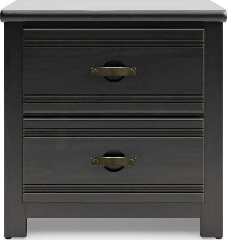 Kids Creekside 2.0 Charcoal Nightstand