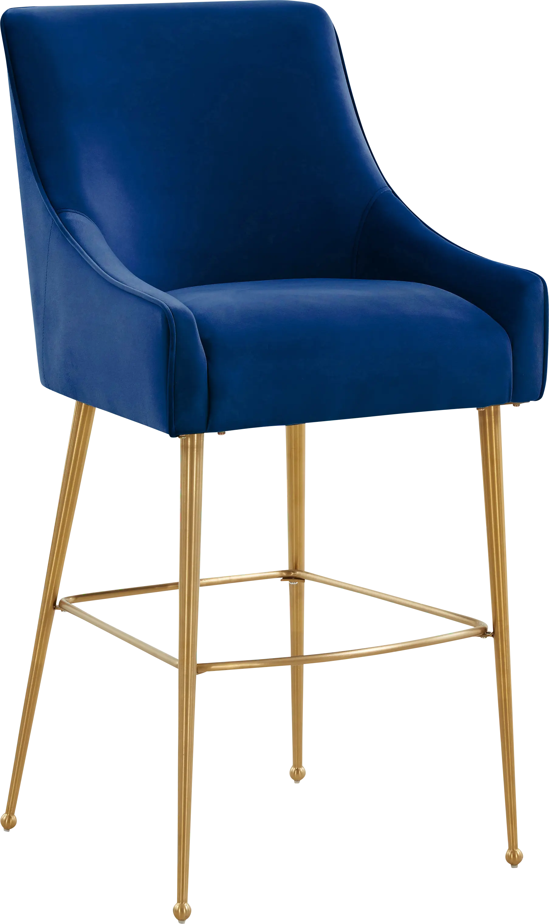 Bilburston Navy Counter Stool