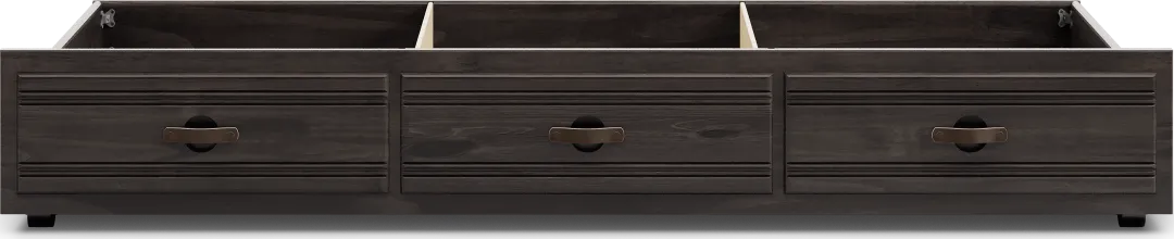 Kids Creekside 2.0 Charcoal Twin Storage Trundle