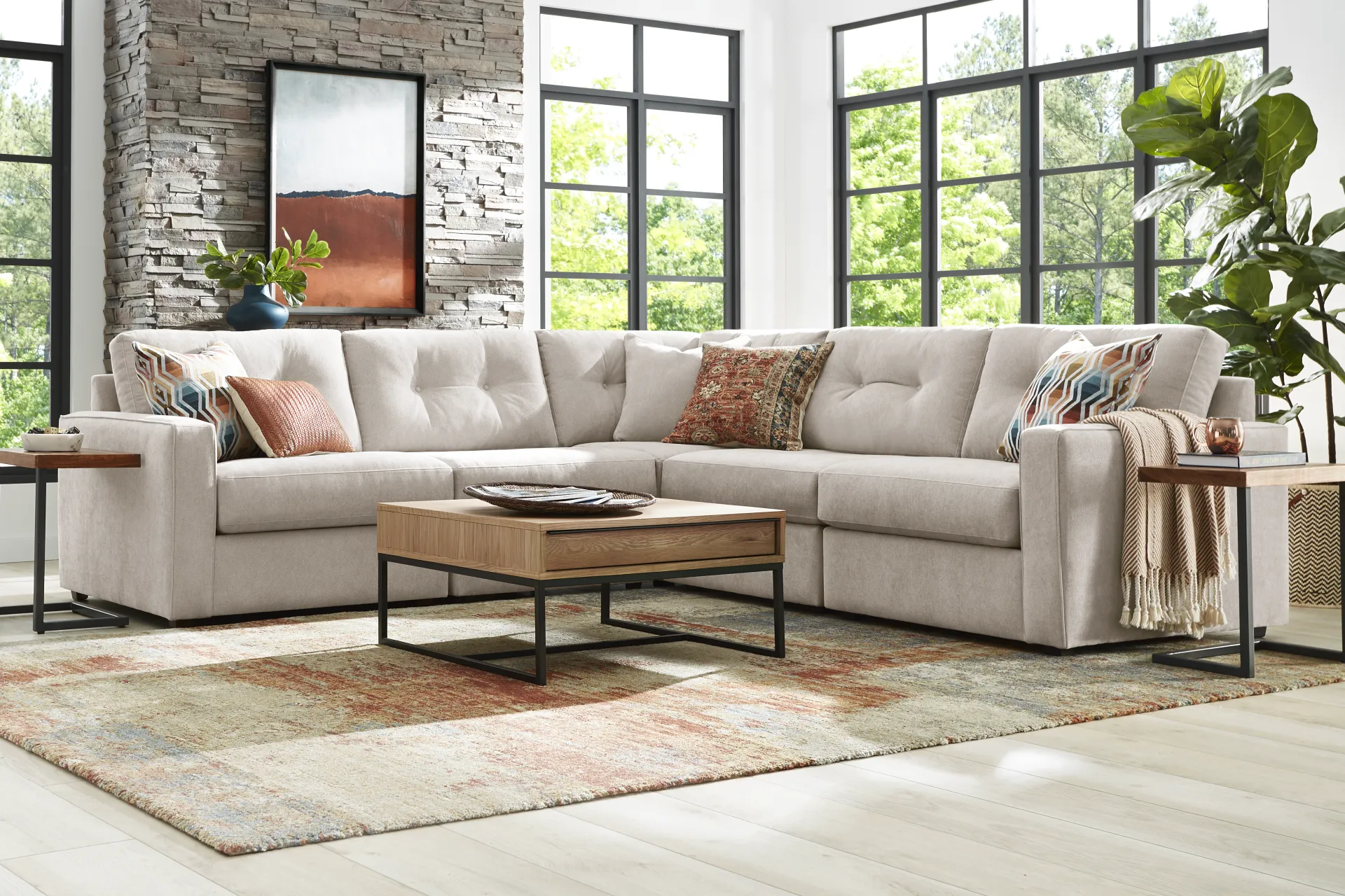 Beige 5 Pc ModularOne - Image 1