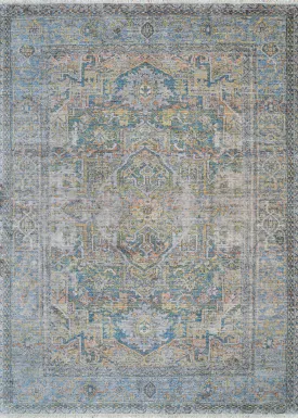 Larchwood Blue/Multi 8' x 10' Rug