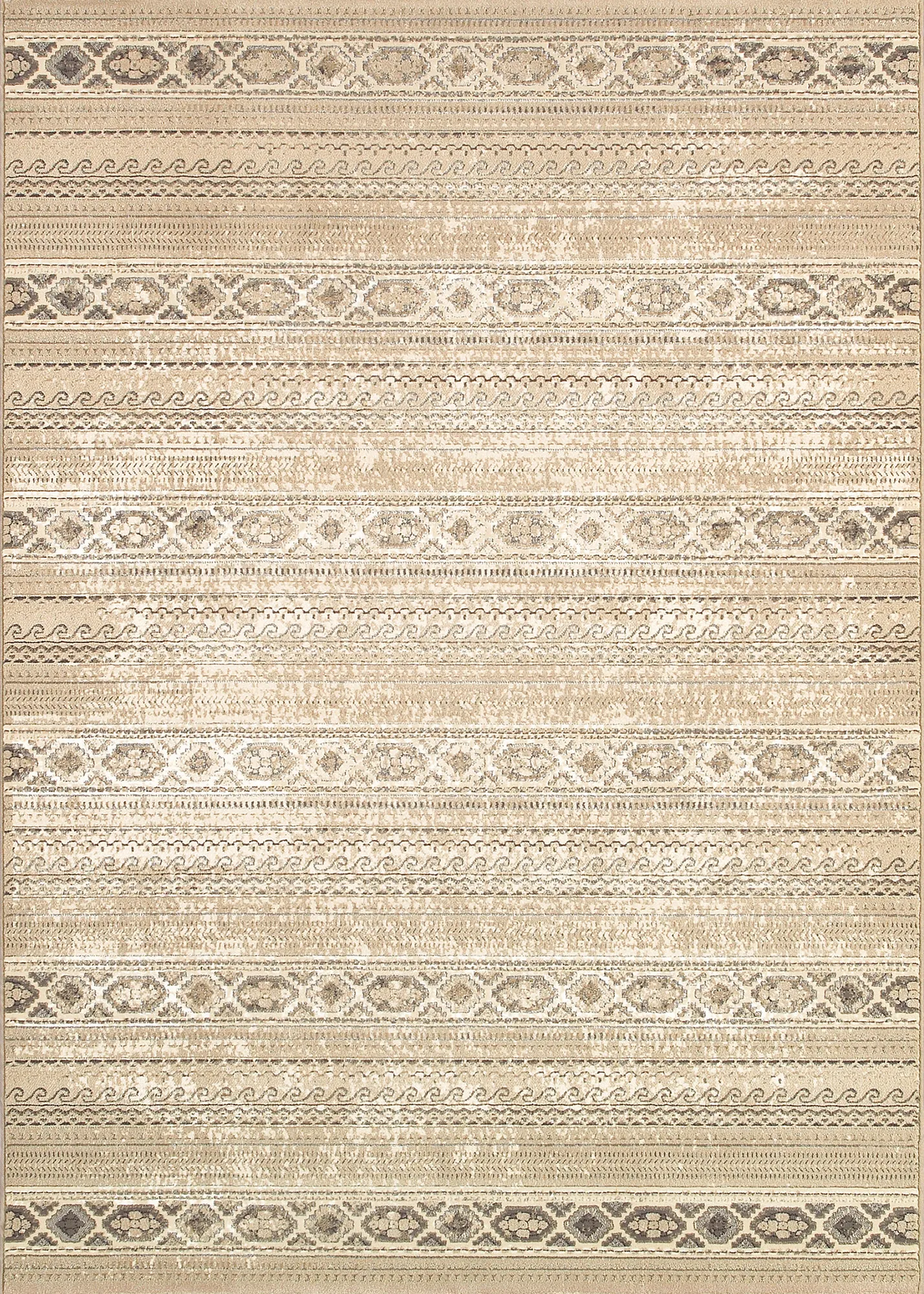 Ovando Beige 7'10 x 10'9 Rug - Image 1