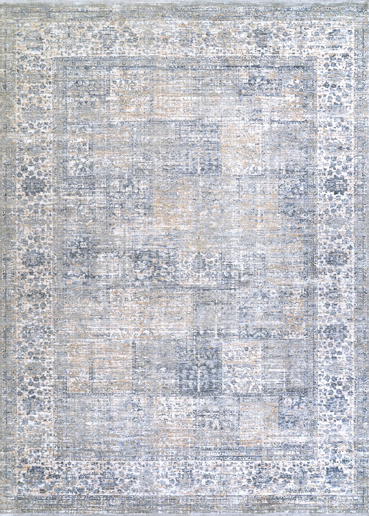 Trerise Gray 7'10 x 10'9 Rug - Image 1