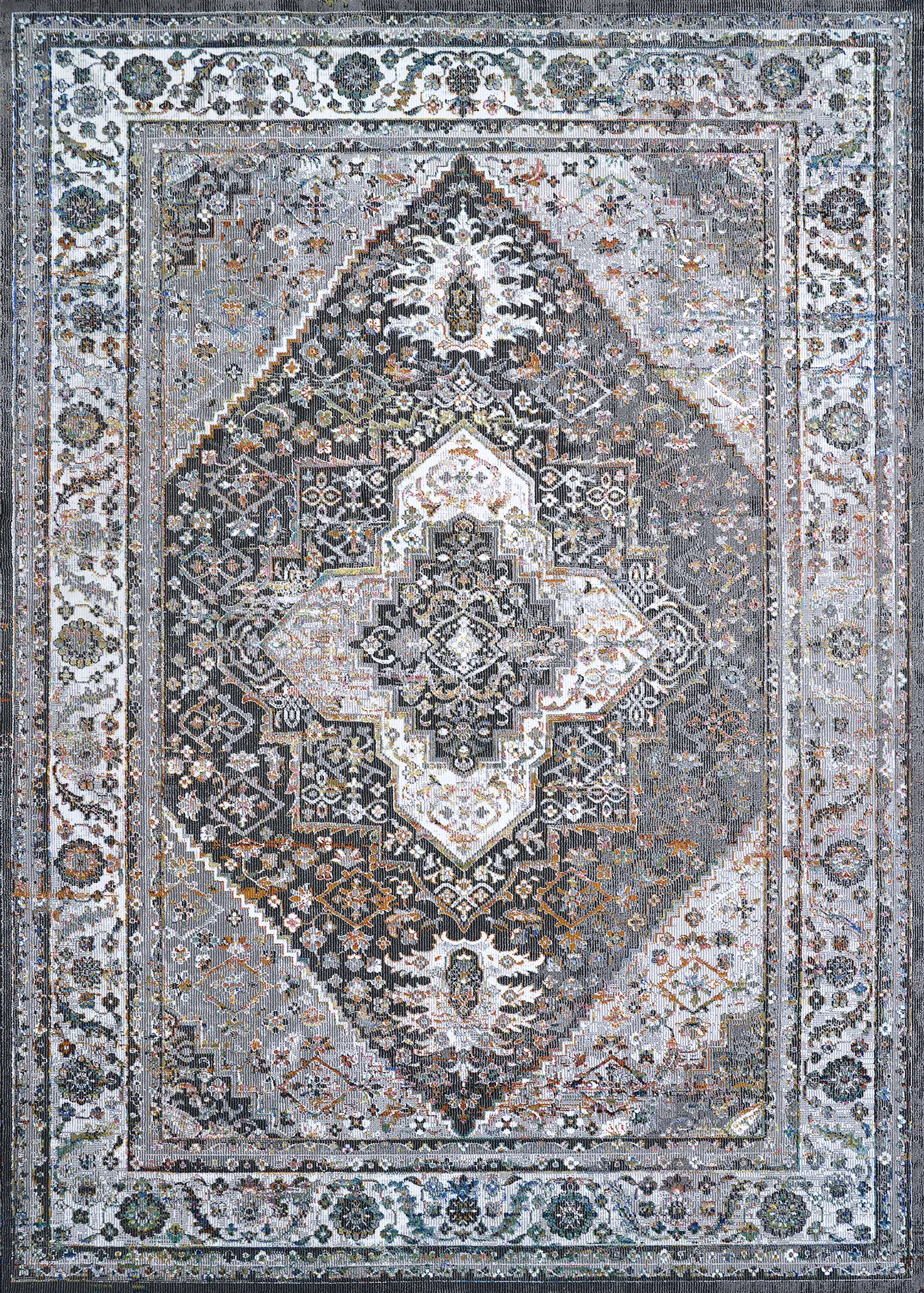 Jansma Gray 5'3 x 7'6 Rug - Image 1