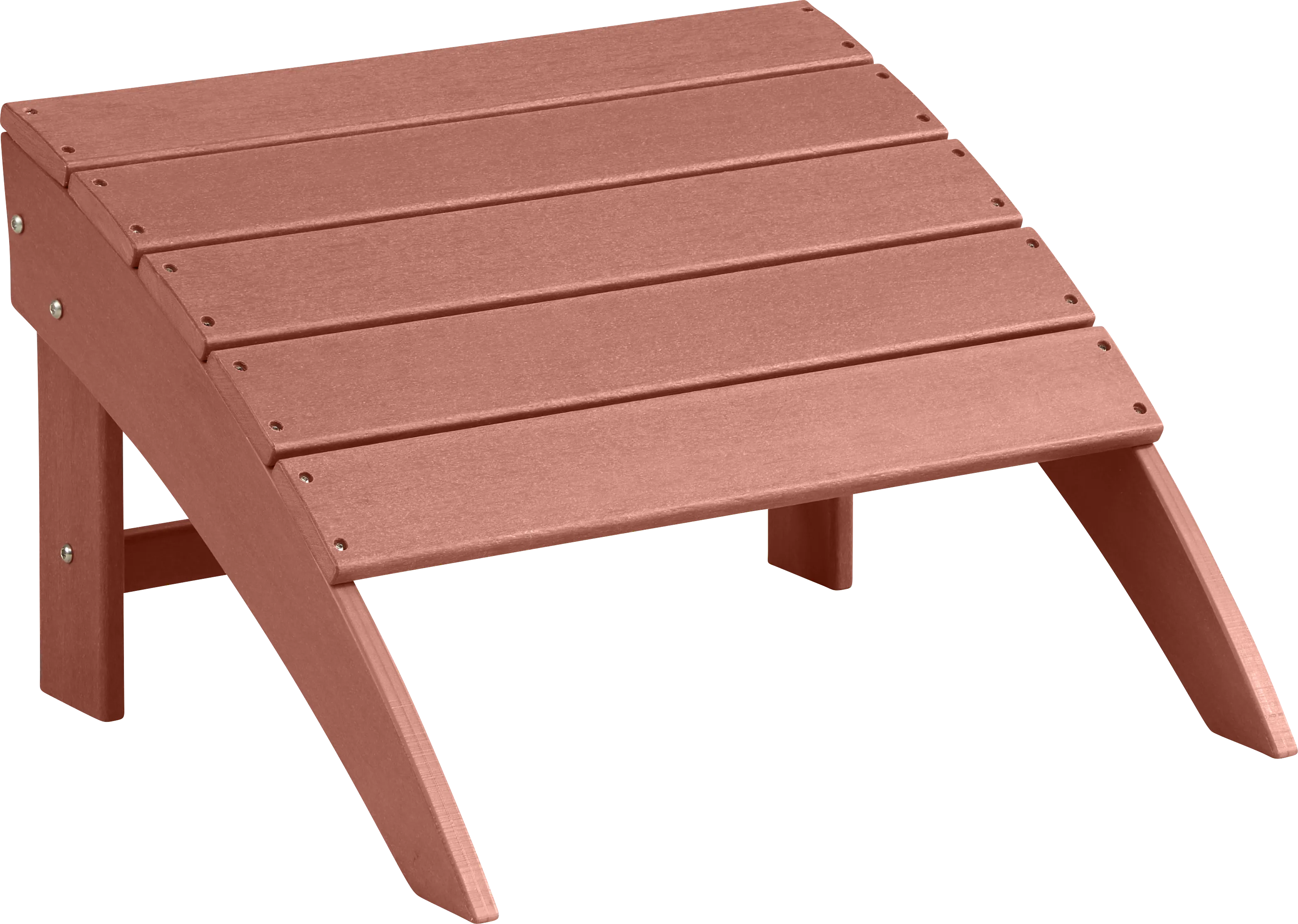 Addy Red Outdoor Footrest - Thumbnail - Image 1
