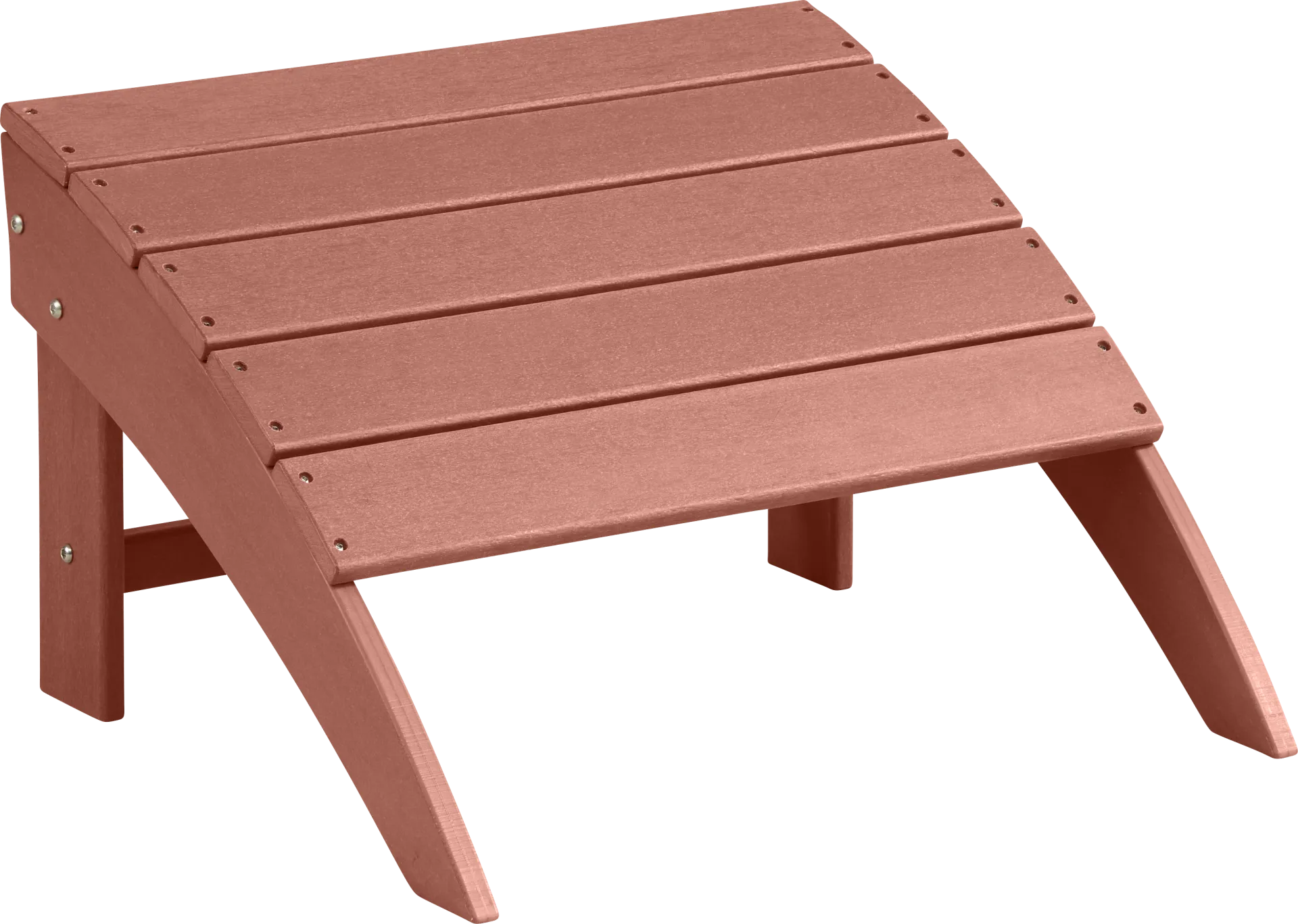 Addy Red Outdoor Footrest - Image 1