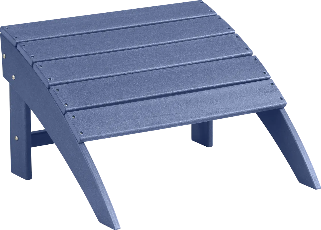 Addy Navy Outdoor Footrest