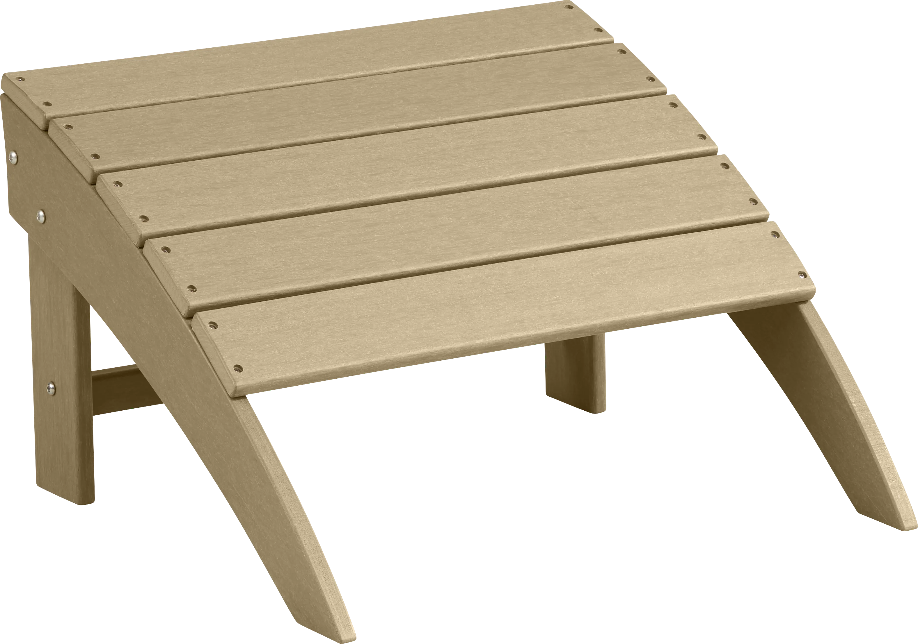 Addy Brown Outdoor Footrest - Thumbnail - Image 1
