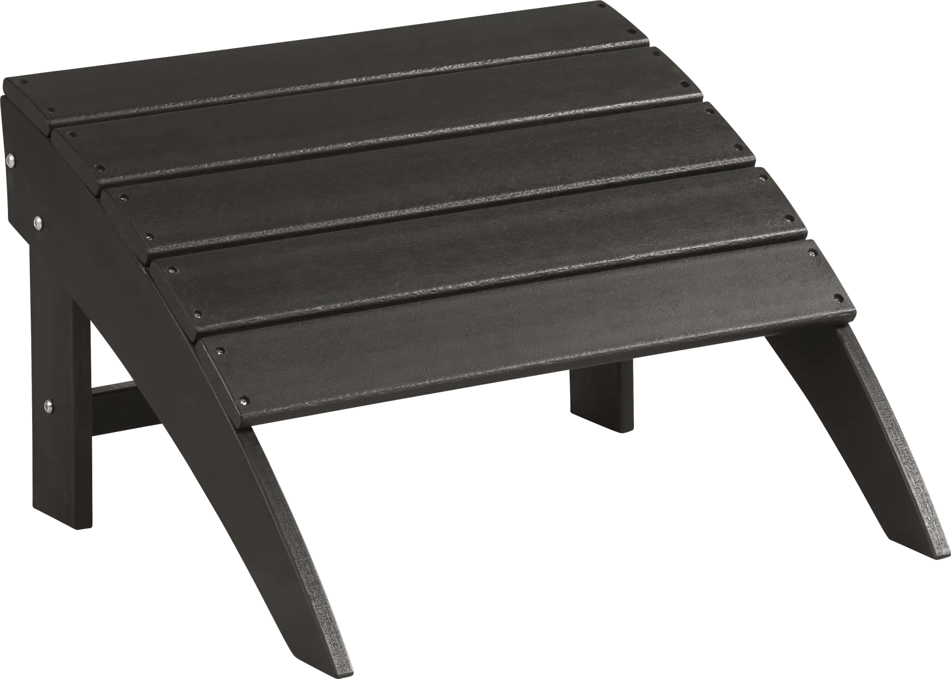 Addy Black Outdoor Footrest - Image 1