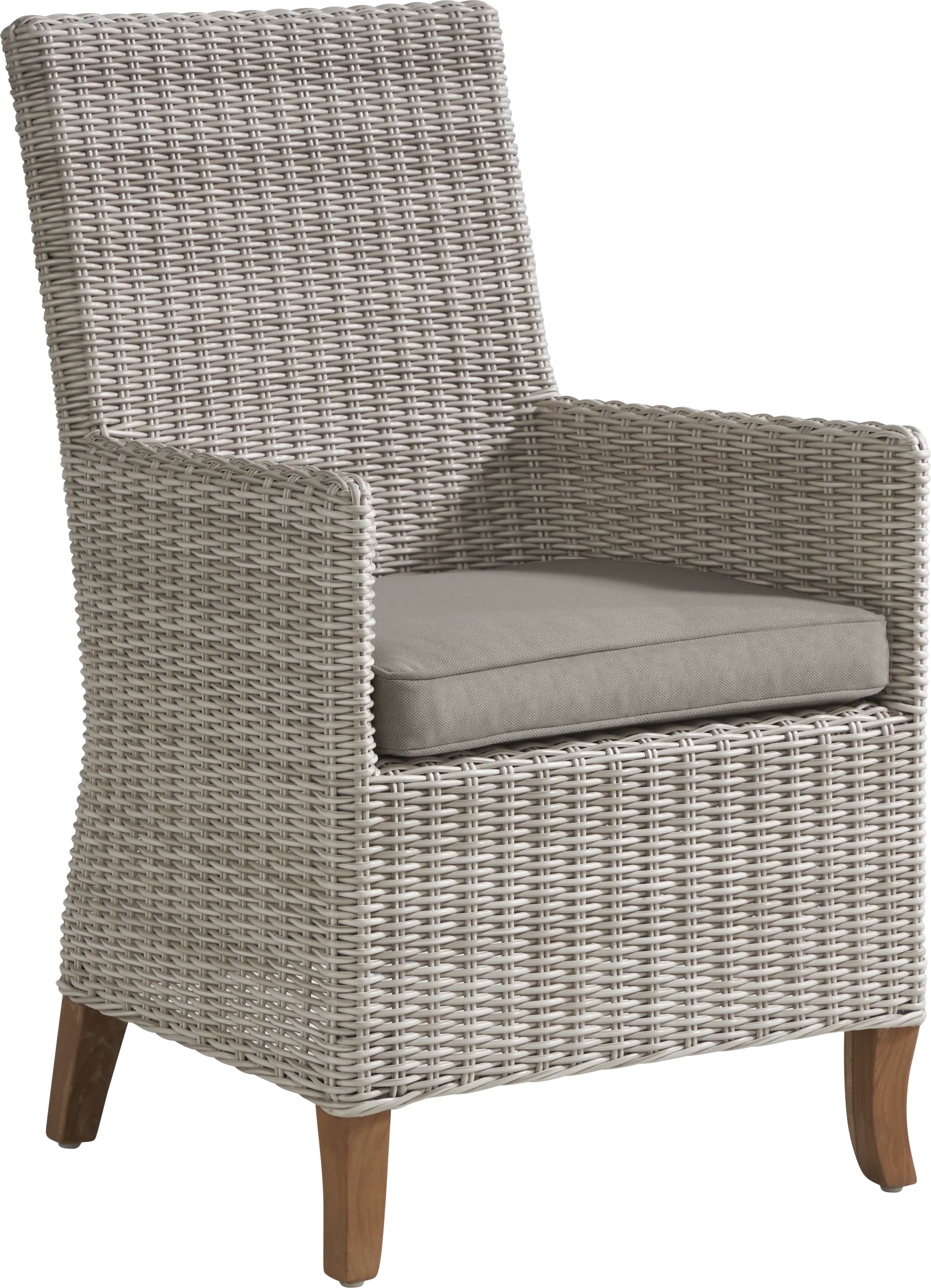 Patmos Gray Outdoor Arm Chair - Image 1