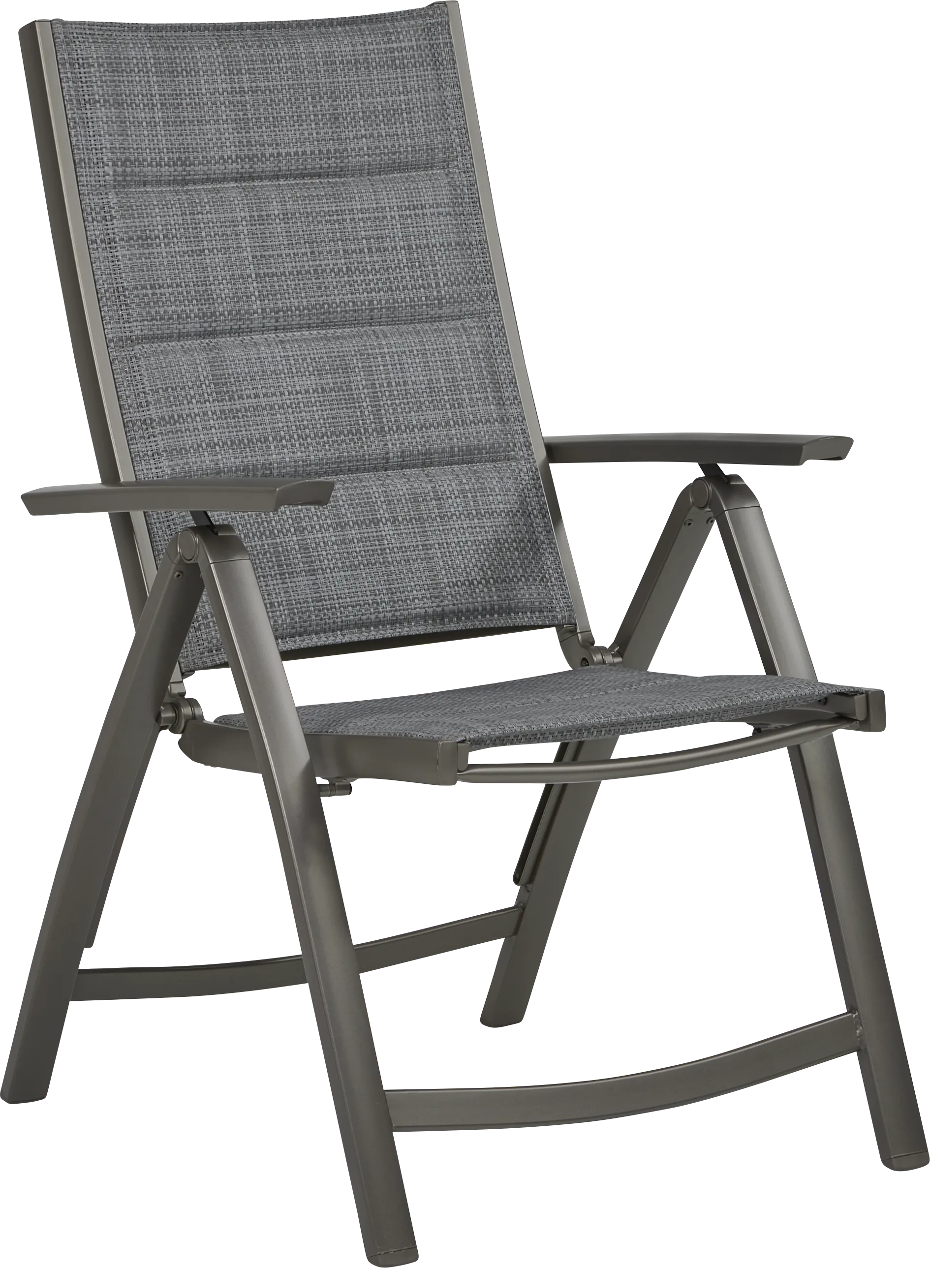 Ocean Tide Gray Outdoor Position Chair - Image 1