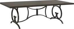 90 in. rectangle dining table