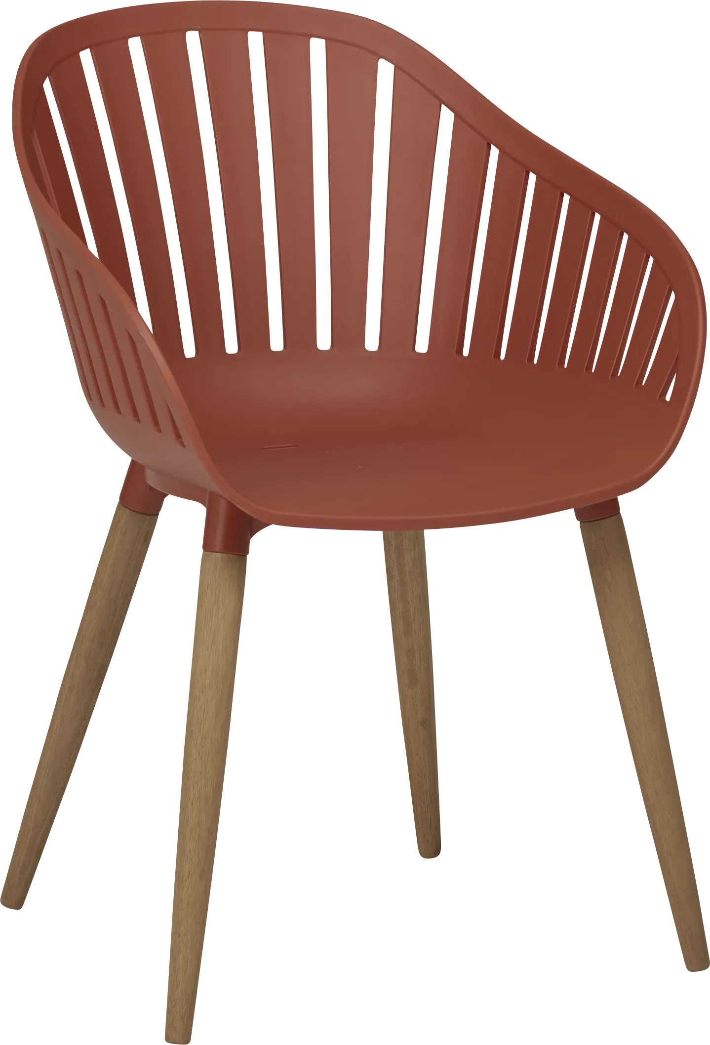 Nassau Orange Outdoor Side Chair - Image 2