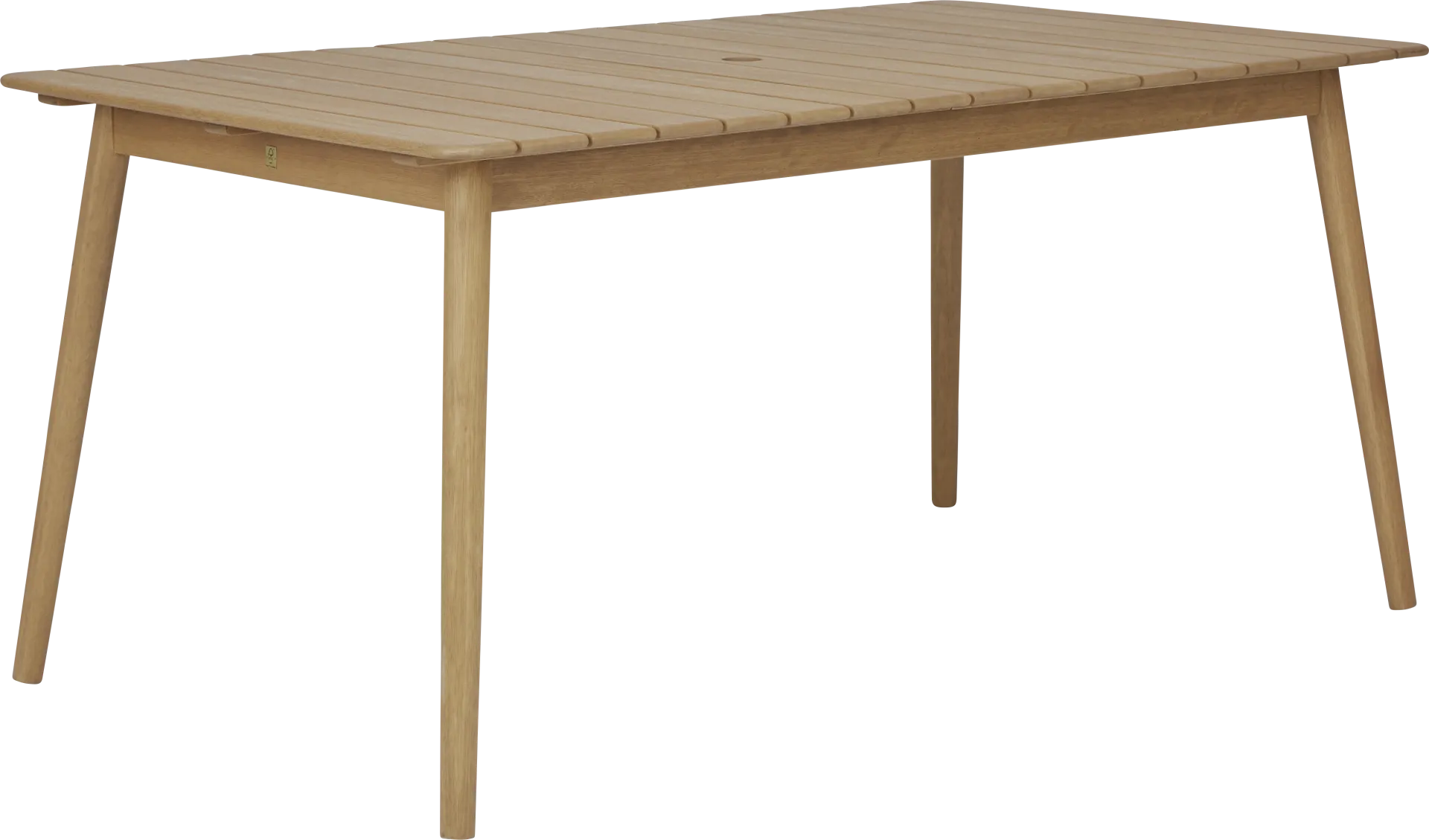 Nassau 5 Pc Rectangle Outdoor Dining Set with Blue Chairs - Image 2