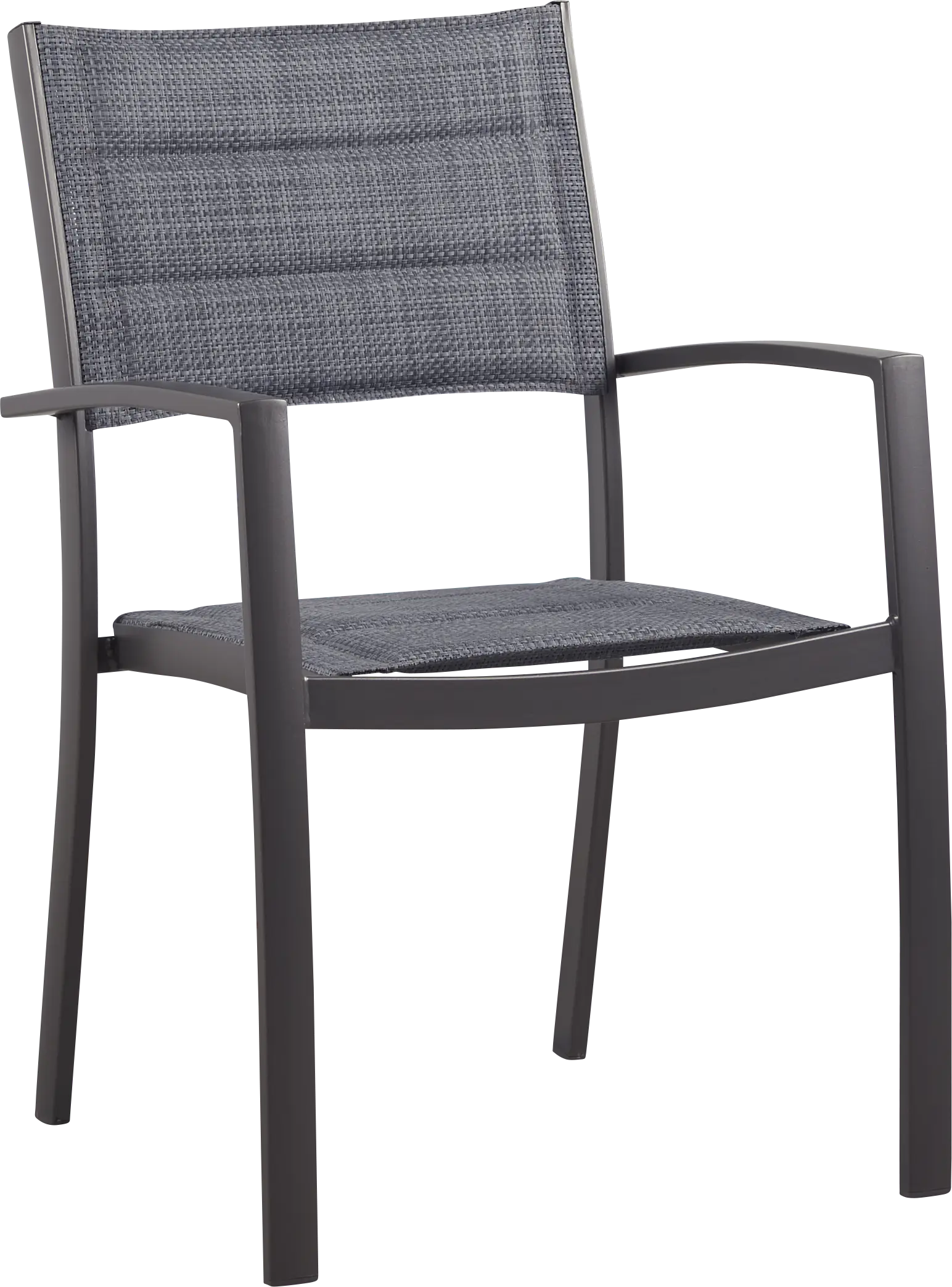 Ocean Tide Gray Outdoor Arm Chair