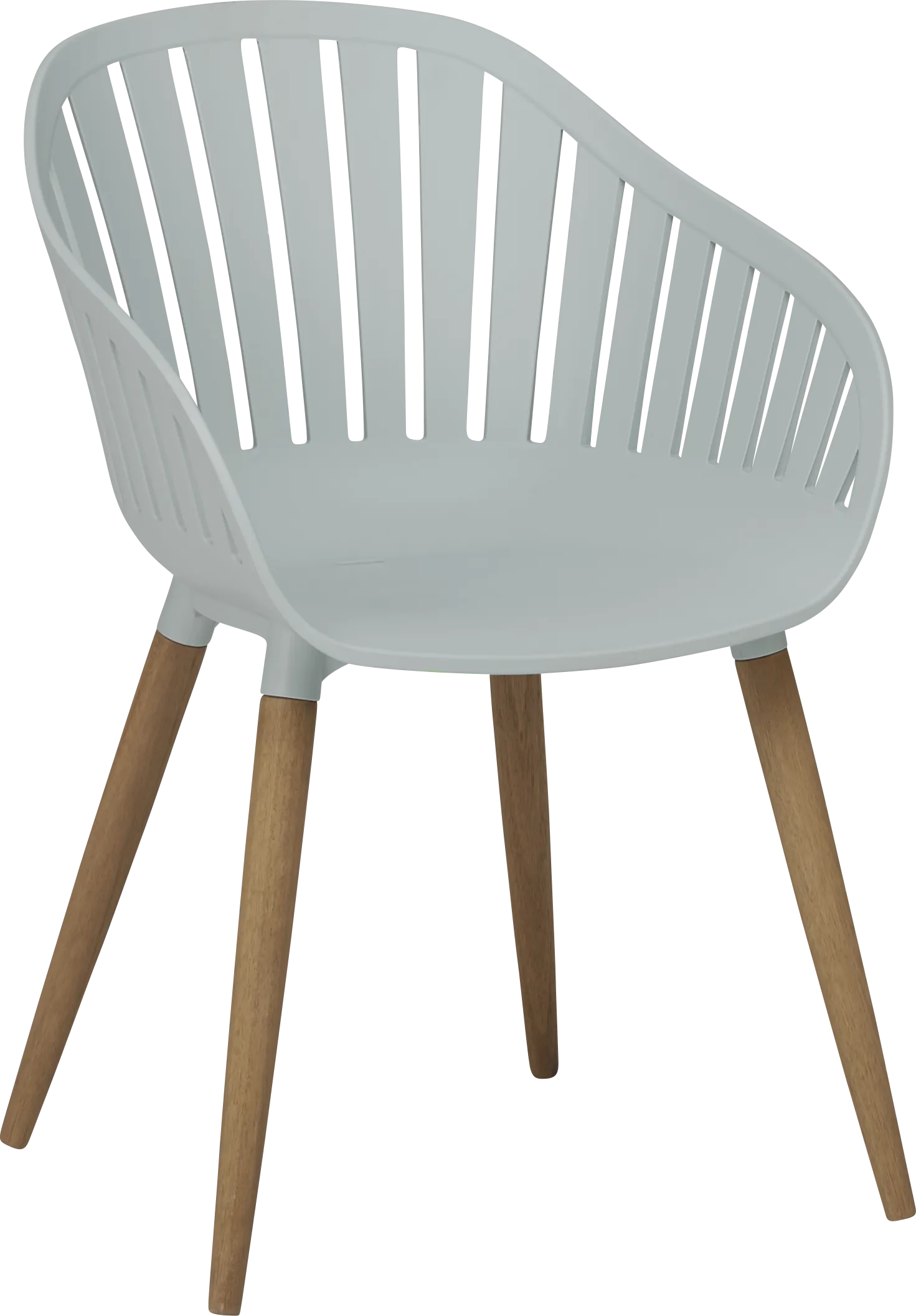 Nassau 5 Pc Rectangle Outdoor Dining Set with Green Chairs - Thumbnail - Image 3