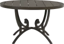 48 in. round dining table