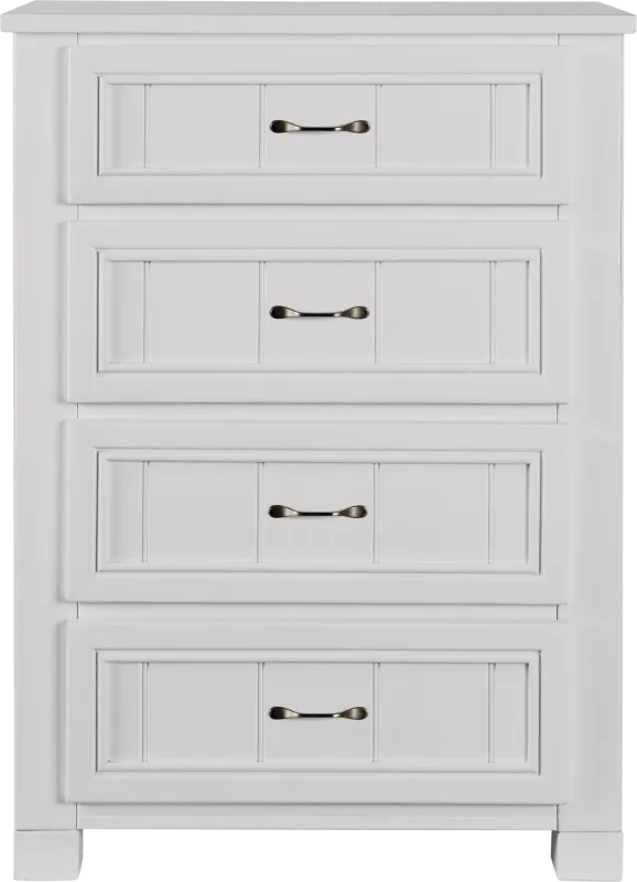 Kids Cottage Colors White Chest