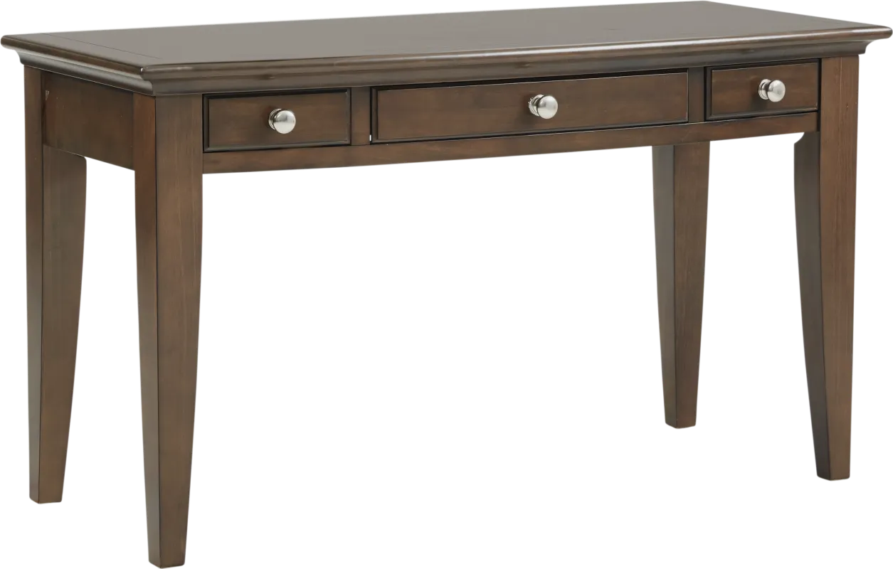 Kids Santa Cruz Brown Cherry Desk