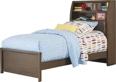 3 pc twin bookcase bed
