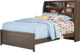 3 pc full bookcase bed
