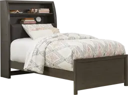 3 pc twin bookcase bed