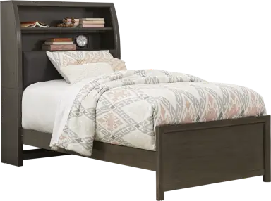 3 pc twin bookcase bed