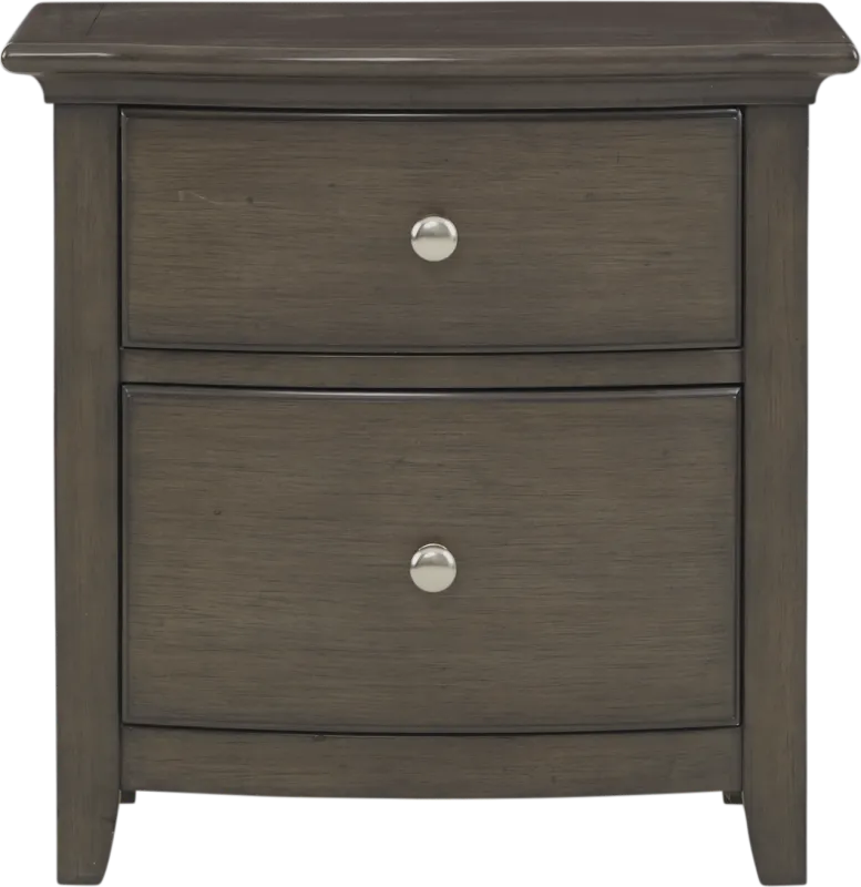 Kids Santa Cruz Gray Nightstand