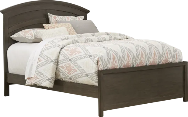 Kids Santa Cruz Gray Full Panel Bed