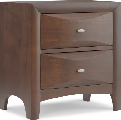 Kids Ivy League 2.0 Walnut Nightstand