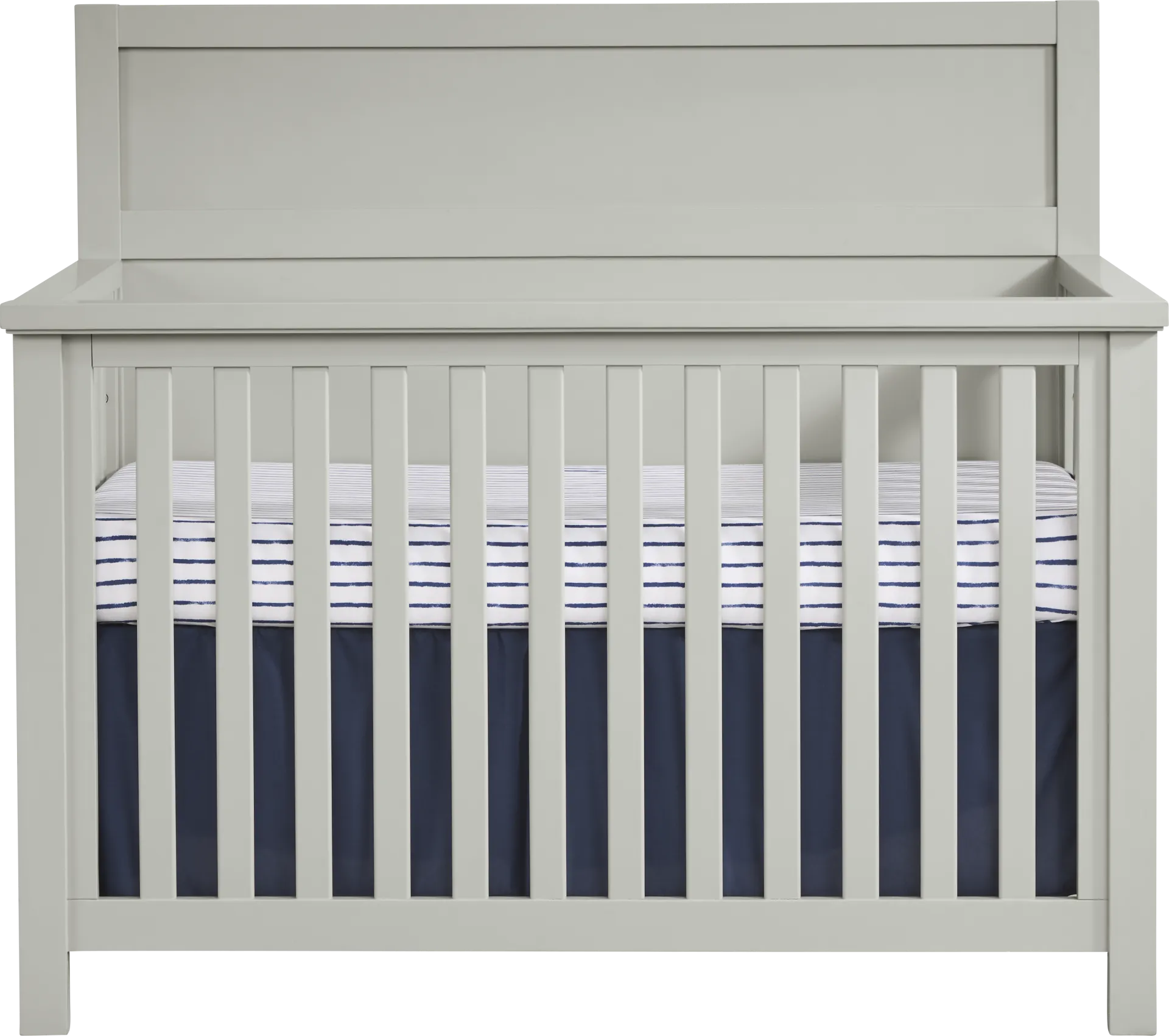 Kids Starry Dreams Gray 4-in-1 Convertible Crib - Image 1